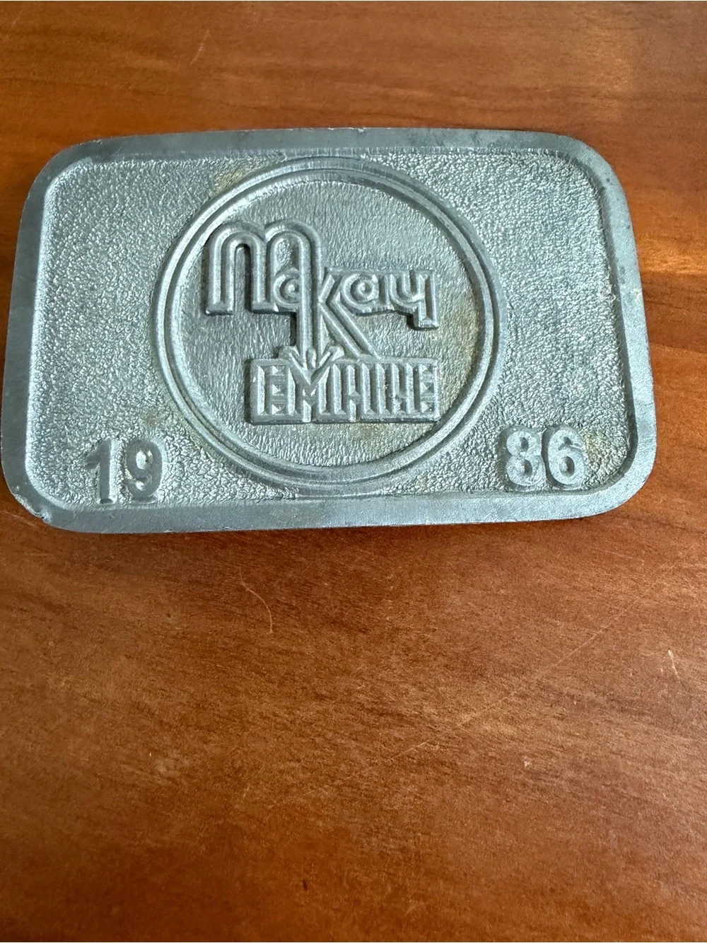 N/A pewter belt
